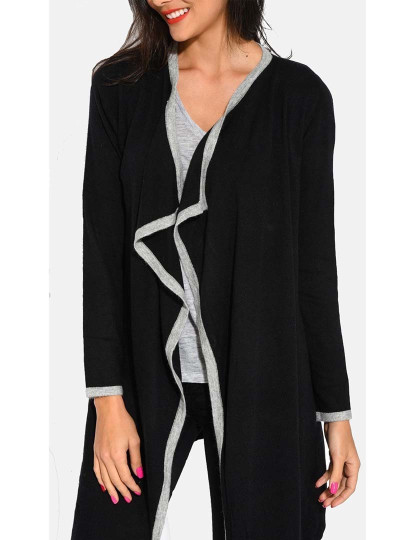 imagem de Cardigan Senhora Preto Fosco3