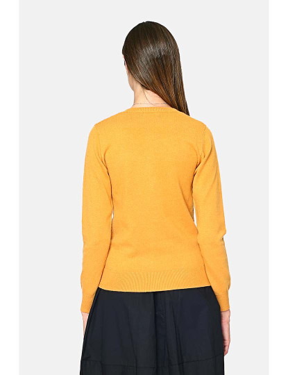 imagem de Cardigan Senhora Amarelo2