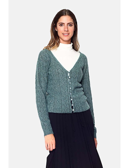 imagem de Cardigan Senhora Verde1