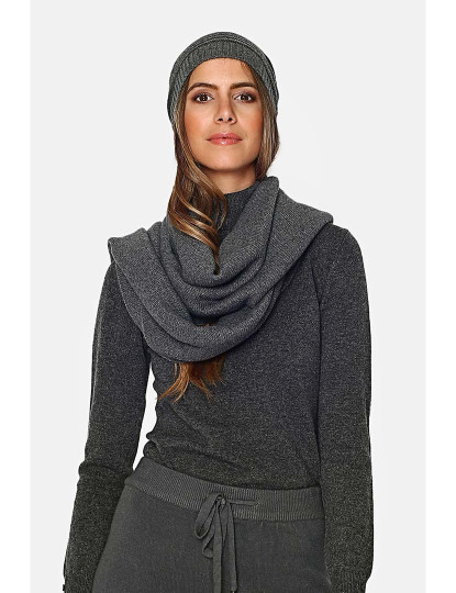 imagem de Sweatshirt Senhora Cinza Escuro3