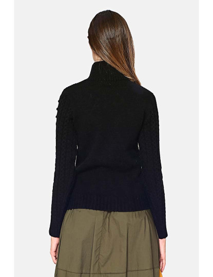 imagem de Sweatshirt Senhora Preto2