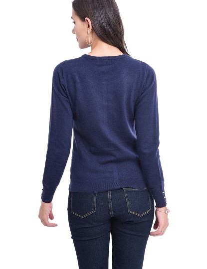 imagem de Cardigan Senhora Azul Noite2