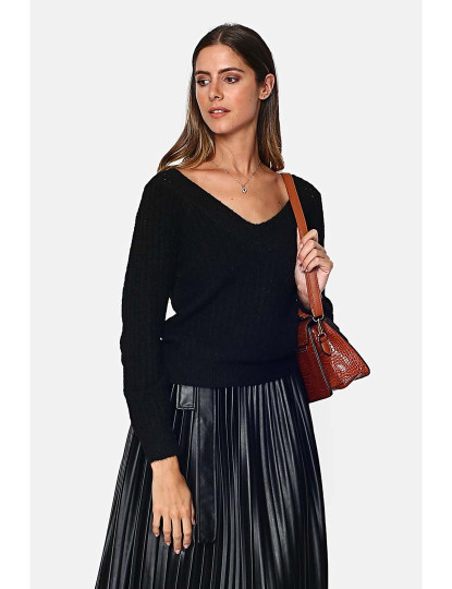 imagem de Sweatshirt Senhora Preto1