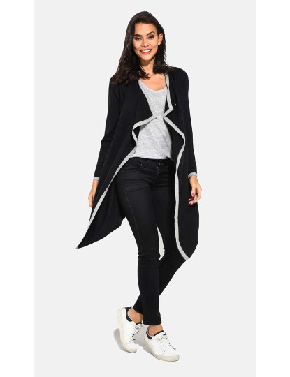 imagem de Cardigan Senhora Preto Fosco1