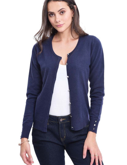 imagem de Cardigan Senhora Azul Noite1
