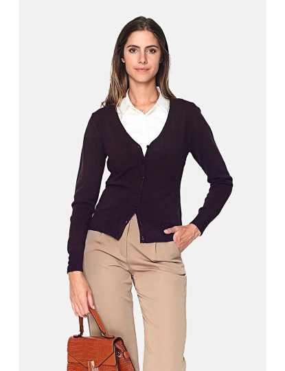 imagem de Cardigan Senhora Chocolate1