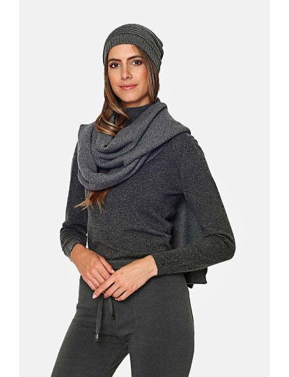 imagem de Sweatshirt Senhora Cinza Escuro5