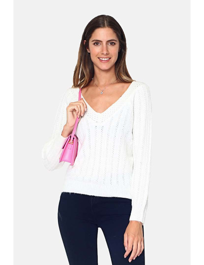 imagem de Sweatshirt Senhora Branco1