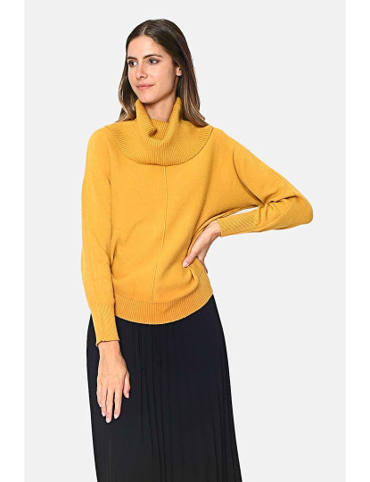 imagem de Sweatshirt Senhora Amarelo1