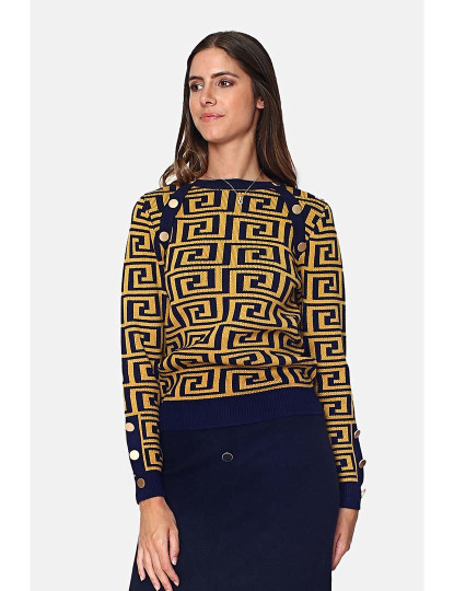 imagem de Sweatshirt Senhora Azul Noite1