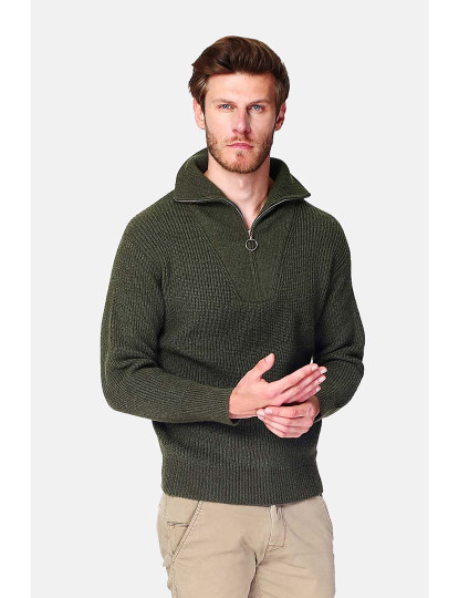 imagem de Camisola Homem Khaki1