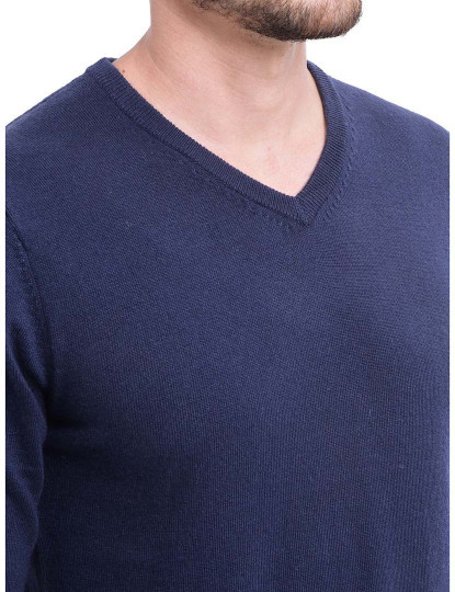 imagem de Camisola de Malha Homem Azul Noite4
