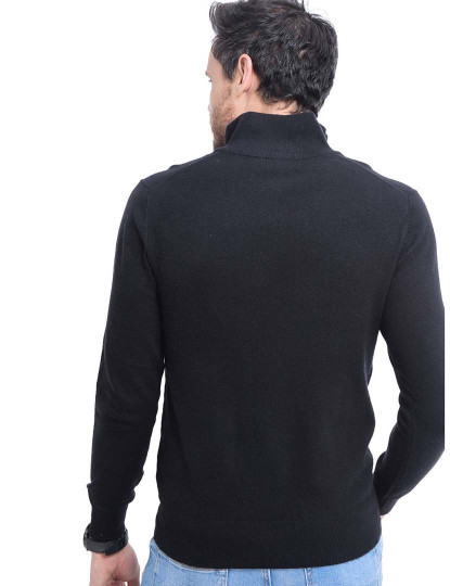 imagem de Camisola de Malha Homem Preto2