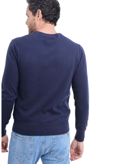 imagem de Camisola de Malha Homem Azul Noite2