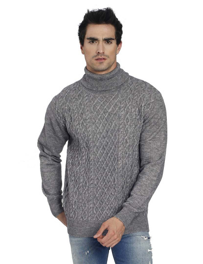 imagem de Camisola Homem Cinza Escuro1