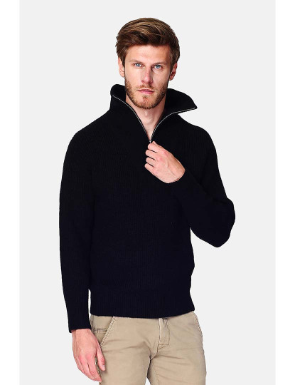 imagem de Camisola Homem Preto1