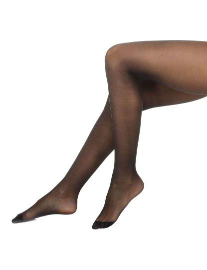 imagem de Pack 12 Collants Body Touch Senhora Preto2