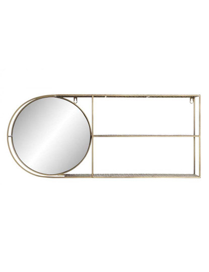 imagem de Espelho Metal Dourado1