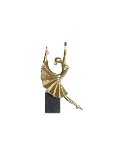 imagem de Figura Bailarina Dourado 3