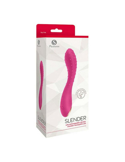 imagem de Vibrador S Pleasures Slender Cor de Rosa2