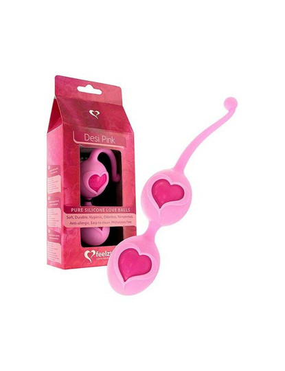 imagem de Bolas de Orgasmo FeelzToys Desi Pink1