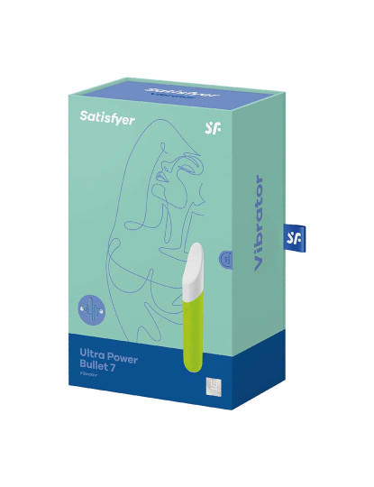 imagem de Bala Vibradora Ultra Power Satisfyer 7 Verde5
