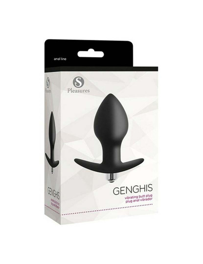 imagem de Plug Anal S Pleasures Genghis Preto2