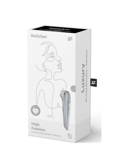 imagem de Succionador de clítoris Satisfyer Luxury High Fashion Prateado2