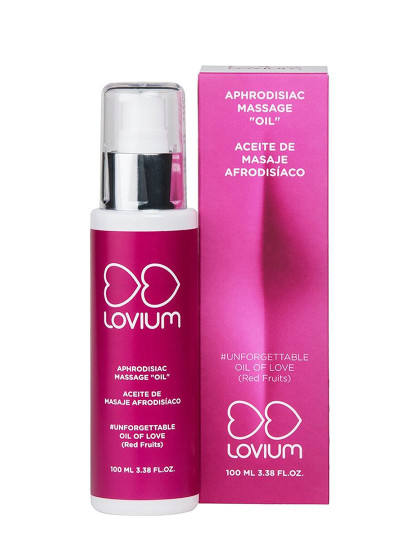 imagem de Óleo de Massagem Afrodisíaco Lovium 100 ml1