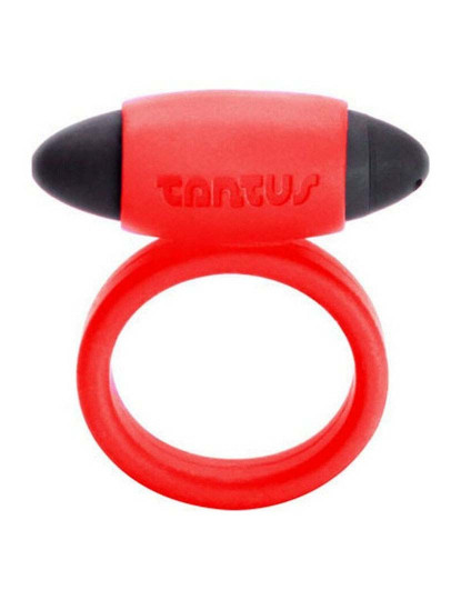 imagem de Anel Peniano Vibraring Tantus Preto/Vermelho1