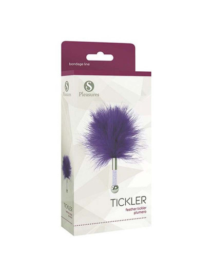 imagem de Espanador de Plumas S Pleasures Tickler Violeta2