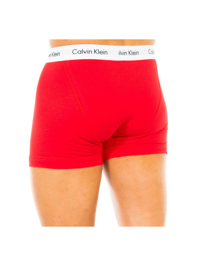 imagem de Pack 3 Boxers Homem Azul. Vermelho e Branco6