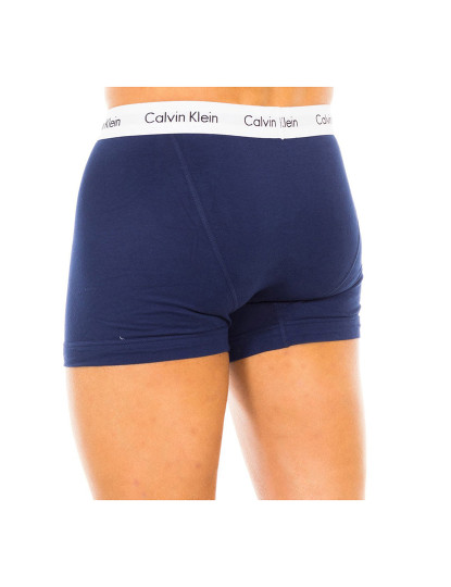 imagem de Pack 3 Boxers Homem Azul. Vermelho e Branco4