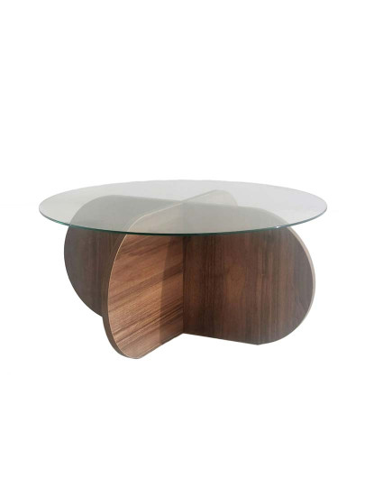 imagem de Bolha De Mesa De Centro - Nogueira6