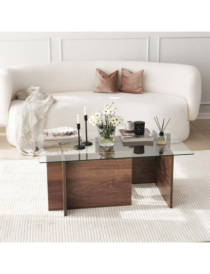 imagem de Mesa De Centro New Escape - Nogueira1