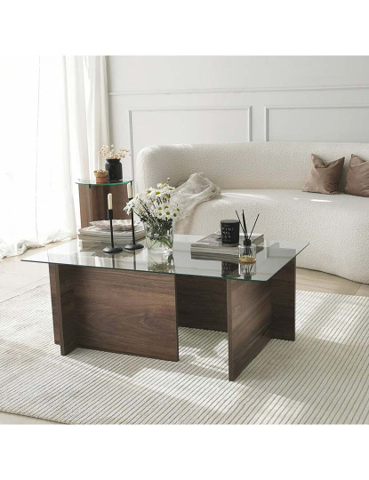 imagem de Mesa De Centro New Escape - Nogueira6