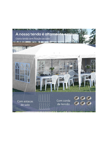 imagem de Tenda de Exterior Branco5