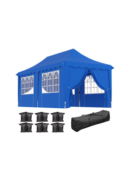 imagem de Tenda Dobrável Azul1