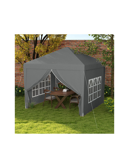 imagem de Tenda para Exterior Cinzento2