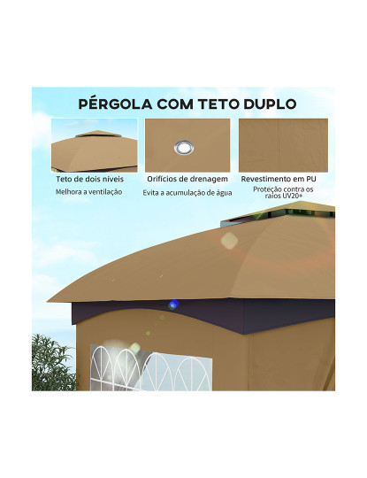 imagem de Tenda de Exterior Bege4