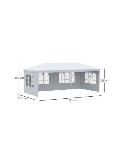 imagem de Tenda de Exterior Branco3