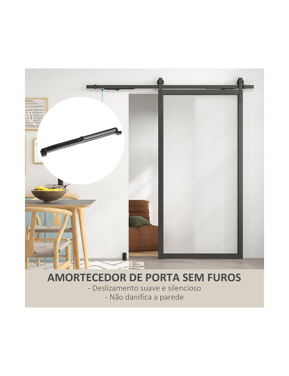 imagem de Acessórios para portas de correr Preto4