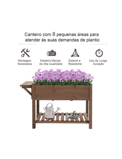 imagem de Horta Vertical Castanho4