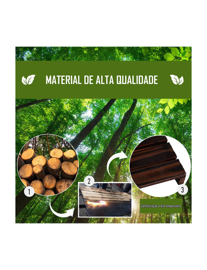 imagem de Suporte para Plantas Castanho escuro5