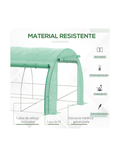 imagem de Estufa Tipo Túnel Verde4