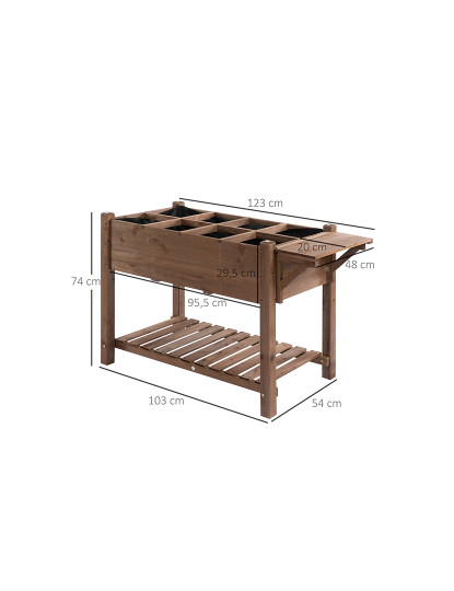 imagem de Horta Vertical Castanho3