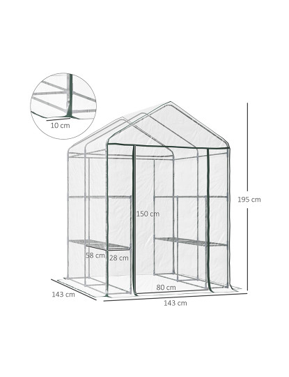 imagem de Estufa de Jardim Transparente3