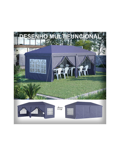 imagem de Tenda para Festas Azul4