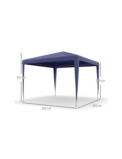 imagem de Tenda de Exterior Azul3