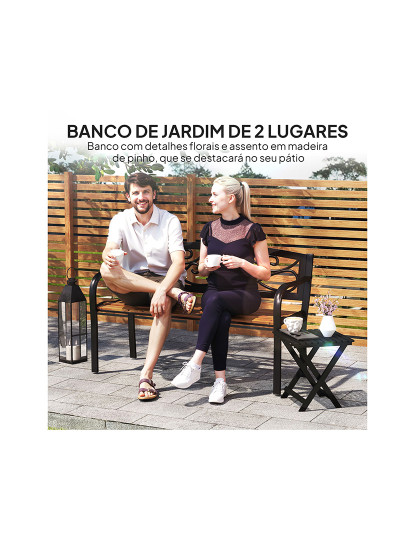 imagem de Banco de Jardim Preto4